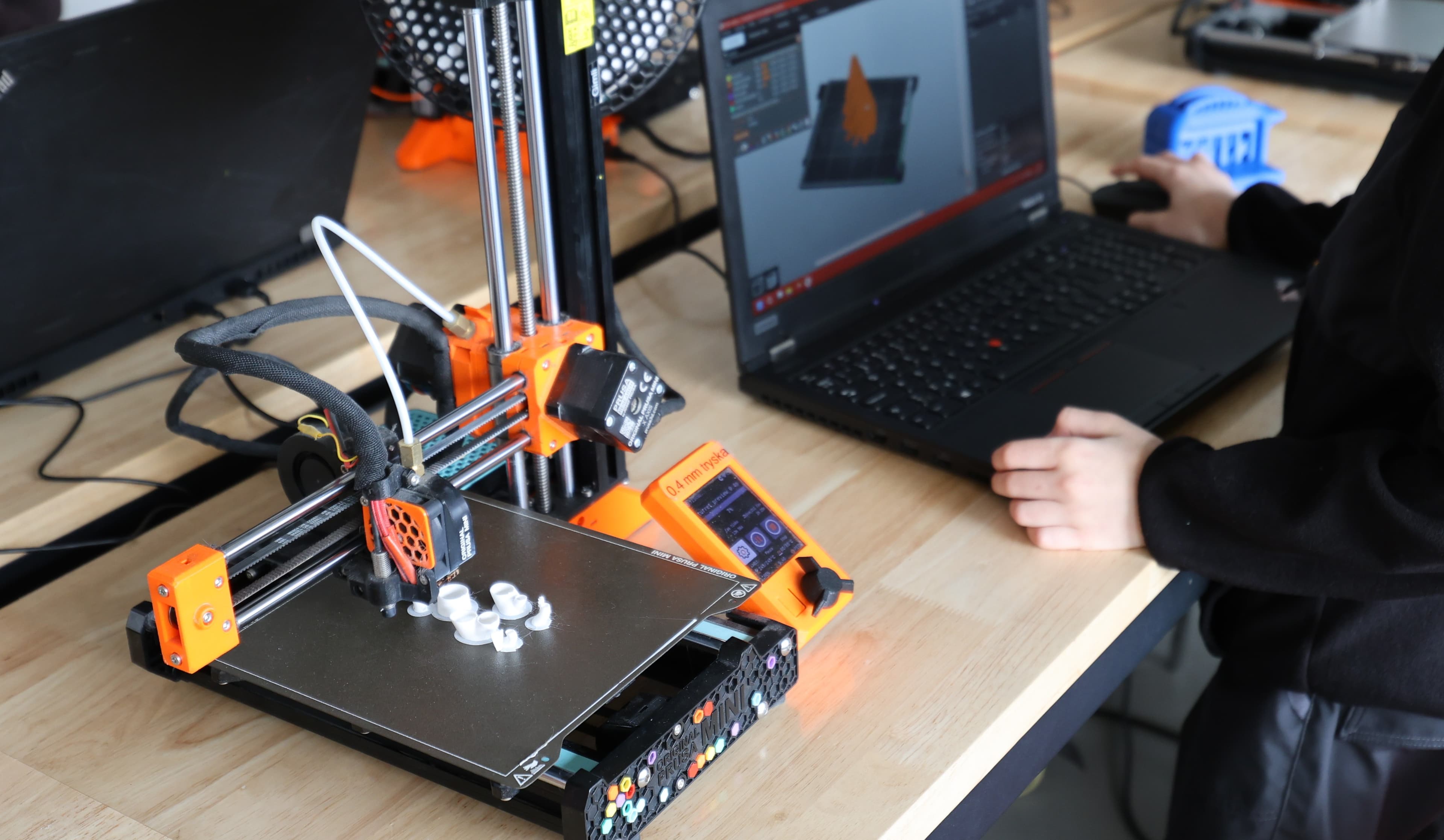 Práce s 3D tiskárnou a slicerem