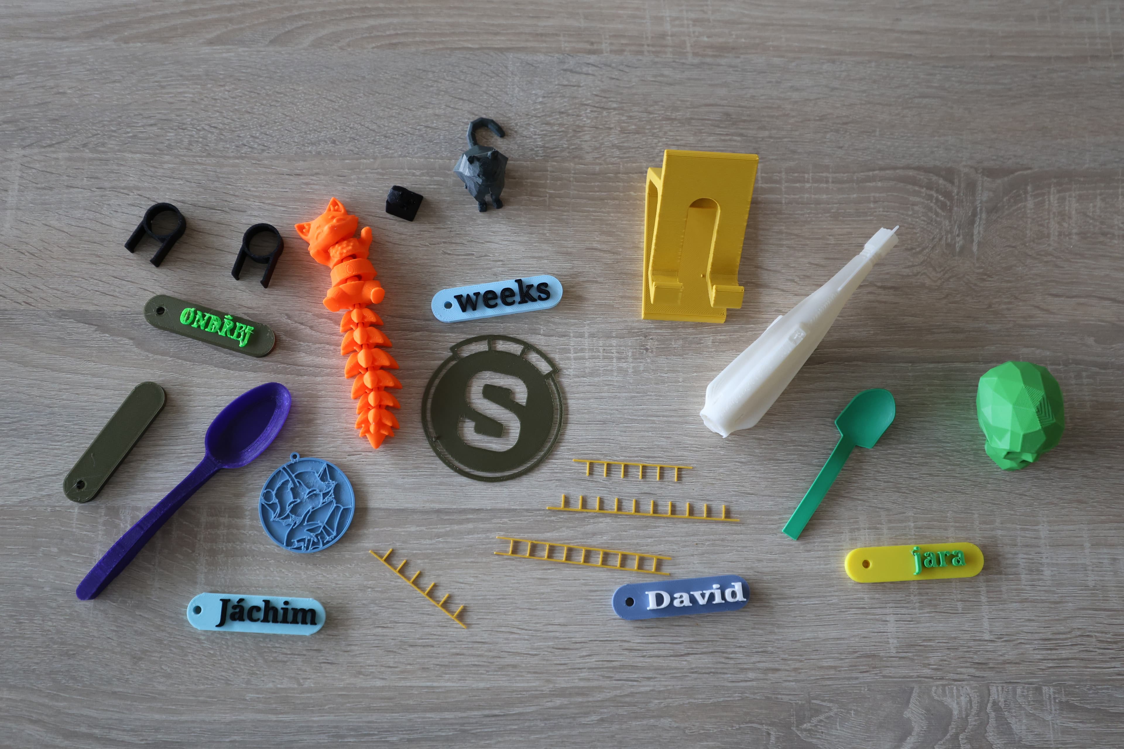 Kolekce výtisků z tábora